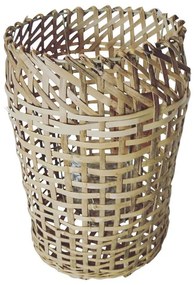 Svietnik z bambusových listov - 30 * 20 cm