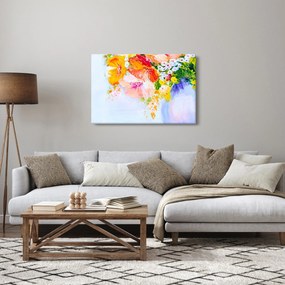 Obraz - Kvety, maľba (90x60 cm)