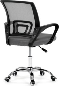 Detská otočná stolička sivá KA-L103 GREY