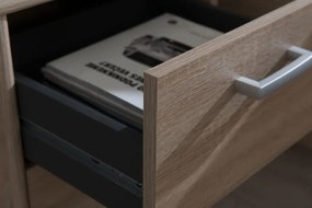 Nočný stolík Mega 40, dub sonoma