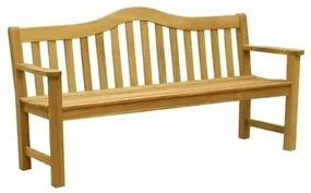 Drevená lavica Doris prírodná, 150 cm