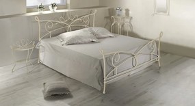 IRON-ART SIRACUSA kanape - elegantná kovová posteľ 140 x 200 cm, kov