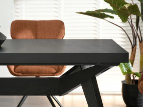 Jedálenský stôl Nadador (čierna). Akcia -20%. Vlastná spoľahlivá doprava až k Vám domov. 1137147