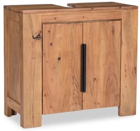 furniture-nabytek.cz - Masívna kúpeľňová zostava Auckland z akáciového dreva, lakovaná, hnedá