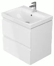 Cersanit - SET skrinka + umývadlo, biely lesk, Moduo 50, S801-230-DSM