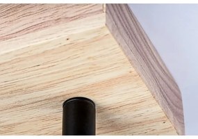 Rabalux 73122 - Stropné bodové svietidlo TORAS 2xGU10/5W/230V dub