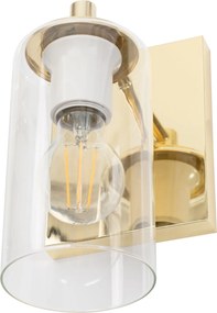 Toolight Toolight, nástenné svietidlo 1xE27 APP1224-1W, zlatá lesklá, OSW-40032