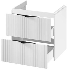 Cersanit Tirso, závesná skrinka pod umývadlo 594x447x572 mm, biela matná, S1015-007