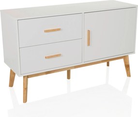XXXLutz ŠIROKÁ KOMODA, biela, 120/72/40 cm MID.YOU - Online Only drobný nábytok - 001918084901