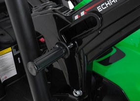 Ramiz MEGA Traktor D68 s prívesom zelený