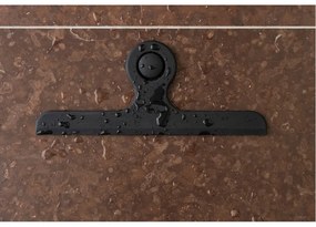 Čierna stierka s držiakom 27 cm Kapi – Blomus