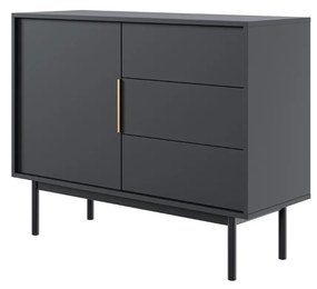 Komoda Viva 104 cm černá