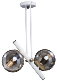 Závesné svietidlo so skleneným tienidlom ø 15 cm Libra – Squid Lighting