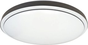 Stropné svietidlo Liria, 1x biele plastové tienidlo, (fi 39cm), b