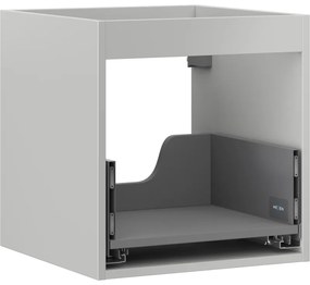Mexen Box-A, závesná skrinka 45 cm, 1 zásuvka, sivá matná, 91AX0-0450-470-1-62