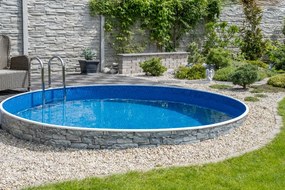 Planet Pool Náhradná bazénová fólia Waves pre bazén ø 3,6 mx 1,1 m