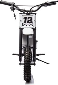 LEAN CARS Dobíjací crossbike A9901 White 36V