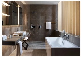 Hansgrohe Raindance E, hlavová sprcha 300 1jet EcoSmart so sprchovým ramenom, chrómová, HAN-26239000