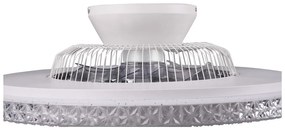 LED stropné svietidlo v striebornej farbe Harstad – Trio