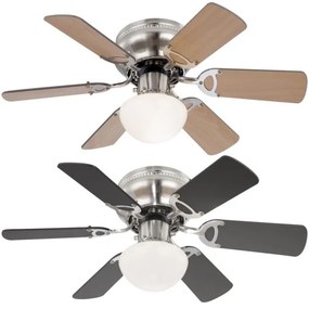 GLOBO 307 - Stropný ventilátor UGO 1xE27/60W/230V