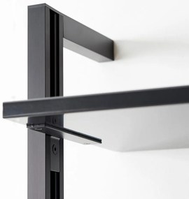 Čierna knižnica v dekore duba 94x210 cm Edge by Hammel - Hammel Furniture