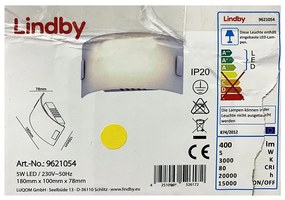 Lindby Lindby - LED Nástenné svietidlo GISELA LED/5W/230V LW0141