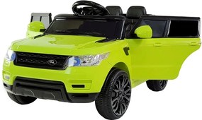 LEAN CARS Elektrické autíčko HL1638 s diaľkovým ovládaním, MP3 a LED svetlom zelené
