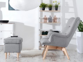 Relaxačné kreslo Florentino (sivá). Akcia -20%. Vlastná spoľahlivá doprava až k Vám domov. 1135793