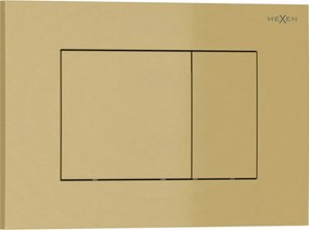 Mexen Tex 02, splachovacie tlačidlo, zlatá, 6102-06