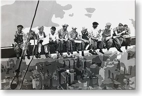 Ručne maľovaný POP Art obraz Manhattan