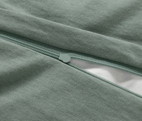 Džersejová posteľná bielizeň, zelená, štandardná veľkosť