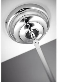 Jupiter 2072 - Luster na tyči PLATINO 3xE27/15W/230V zelená/lesklý chróm