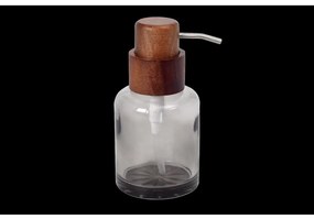 BISK Erga Figo, dávkovač saponátu, dymové sklo-hnedá, ERG-08387