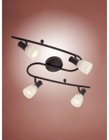 Redo 04-320 - Bodové svietidlo DIONE 4xE14/28W/230V patina/medená