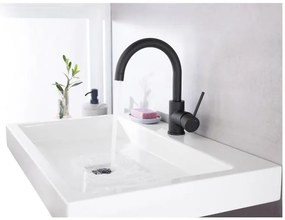 Livarno home Umývadlová batéria (čierna)  (100384808)