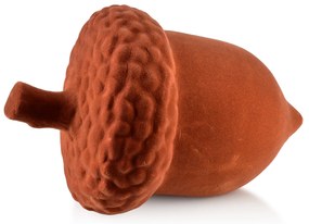 Keramická figurka žaludu MAVE 24x16 cm oranžová