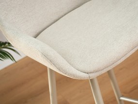Barová stolička Miringel (béžová). Akcia -30%. Vlastná spoľahlivá doprava až k Vám domov. 1136405