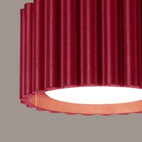 Sollux SL.1822 - Bodové svietidlo AURA 1xGX53/10W/230V 6 cm červené