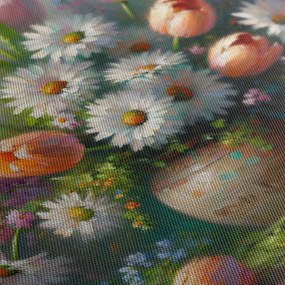 Obraz kytica tulipánov a margarét