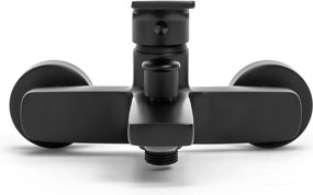 Vaňová batéria maxmax Rea Luppi so sprchou - čierna