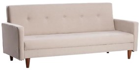 Dvojmiestná pohovka NARA krémová/béžová