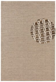 ELLE Decoration, Kusový koberec Brave 103610 Natural Brown z kolekcie Elle – na von aj na doma, 200x290, hnedá, chodba / predsieň
