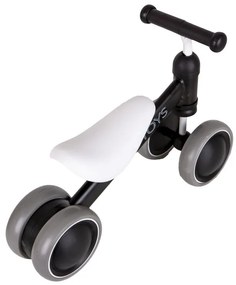 Odrážadlo/minibicykel, sivé, Ecotoys