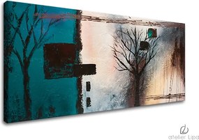 Autorská reprodukcia na plátne STROMY XOBDO097D1