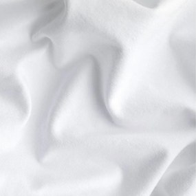 Jersey prestieradlo do detskej postieľky – 70 × 140 cm – biele