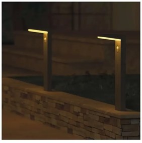 LED solárna lampa so senzorom LED/4,4W/3,7V 2200 mAh IP44