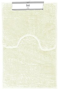 Restilo Sada kúpeľňových predložiek Bati biela, 2 ks 50 x 80 cm, 40 x 50 cm