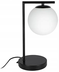 Stolová lampa 1xE27/40W/230V čierna/biela