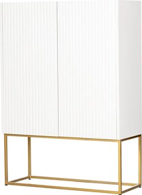 Skriňa Wavy white