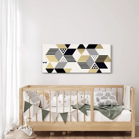 Obraz - Geometrické tvary N⁰1 (120x50 cm)